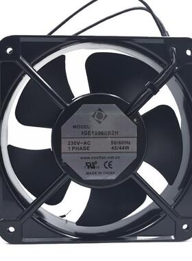 IGE18060B2H 230VAC 45/44W 50/60Hz 18CM轴流风机大风量散热风扇