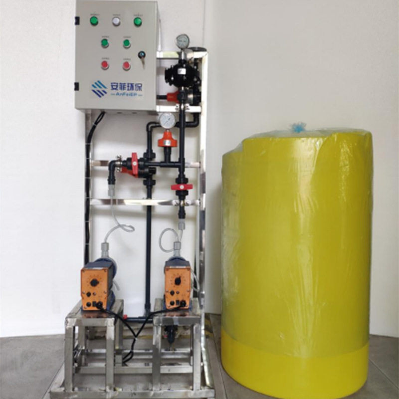 一体化溶解加药装置 药剂投加设备 污水处理配套装置 安菲环保