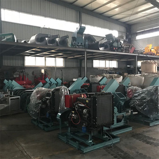 干湿竹子净片机 柴油款圆木硬质杂木破碎机 椰汁壳牧草粉碎机