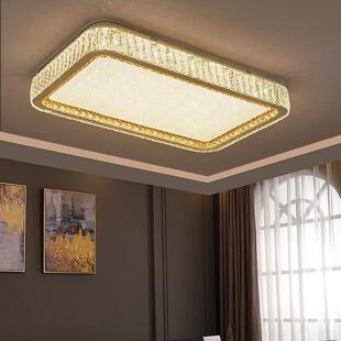 轻奢水晶吸顶灯2025客厅主吊灯新款奢华护眼简约大气卧室餐厅灯具