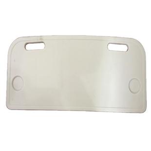 带杯托pp全塑翻转折叠中空吹塑护理餐桌板2，病床护理床配件