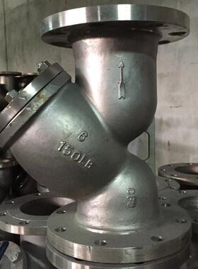 GL41法兰过滤器 304 不锈钢过滤器 Y型过滤器 蓝式过滤器厂家