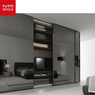 图特五金衣柜滑轮吊轮配件平趟门轮阻尼缓冲巴士平移门吊轮 T803