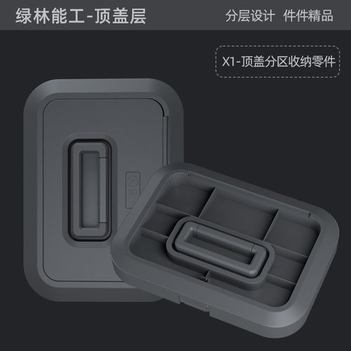 能工盒子美术生工具箱家用收纳箱盒套装中小学生儿童手提式多功能