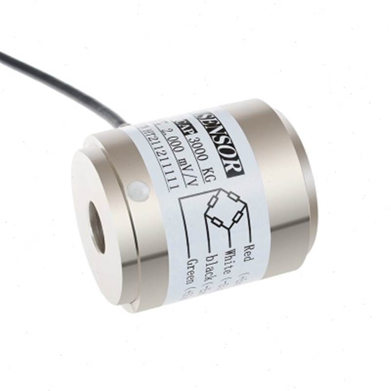 重量传感器称重穿心式测力轴空大学实验量程精度高偏压载1250T