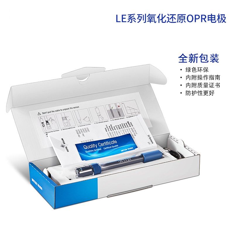 梅特勒  LE510 LE501氧化还原ORP电极 Inlab Redox Flow铂金电极
