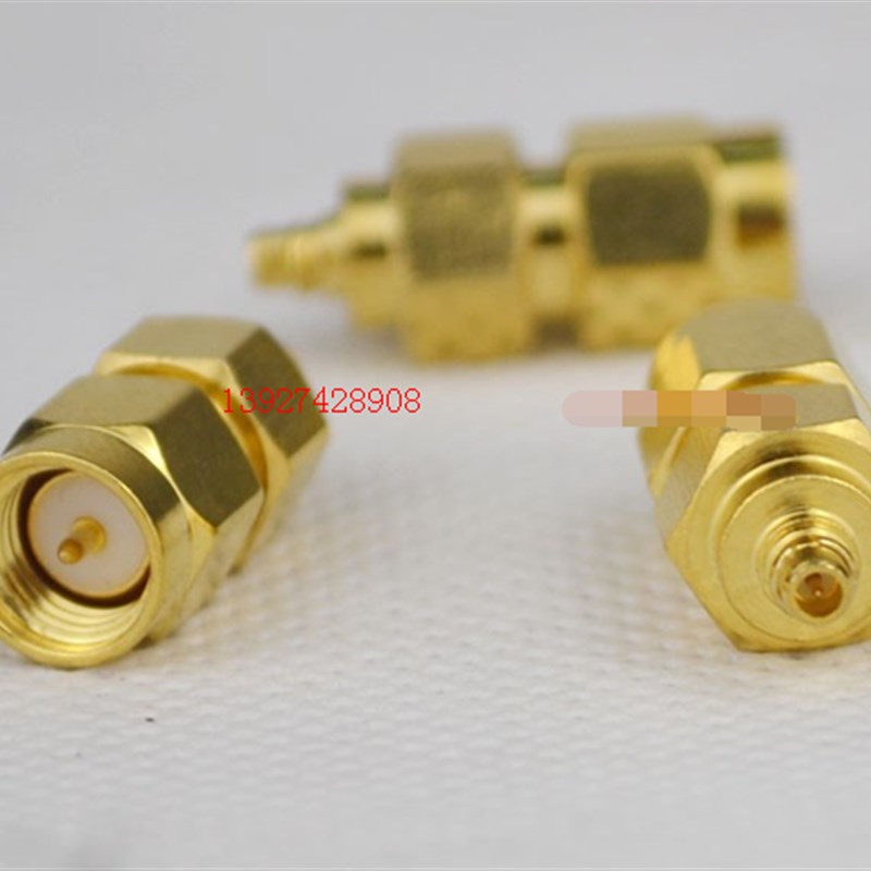 射频同轴网桥SMA/MMCX-JJ测试头 高频SMA公转MMCX公跳线AP转接头
