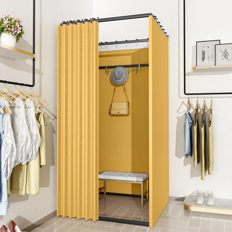 服装店展示架子商场卖场组装简易移动试衣间门帘更衣室换衣间落地,个性定制/设计服务/DIY,明信片定制,淘宝优惠券,粉丝福利购,淘宝优惠卷