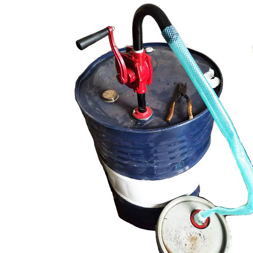 大桶手摇油抽子铸铁手动油泵抽油器柴油汽油机油注油压力泵送软管