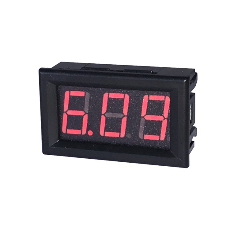 DC0-500V1V2V20V200V5V30V数字电压表1I00V数显直流电压表0.56LED