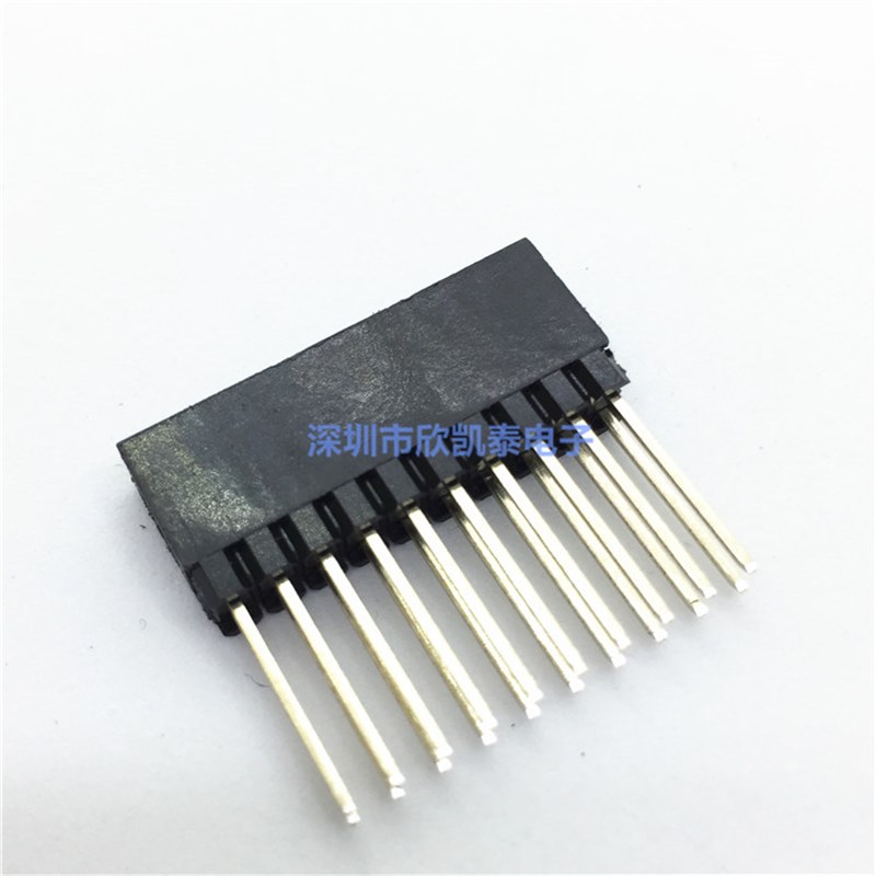 PC104排母 2.54间距 2*10/20/32/40P 加长针脚 直插母座 镀金环保