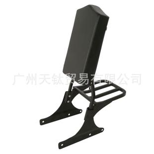 靠背Sissy 适合哈雷软尾FXST 行李架后乘客靠背 bar