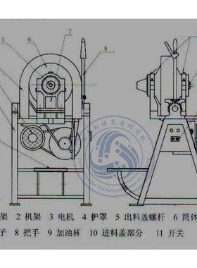 XMQ350*160锥形球磨机 选矿锥型球磨机 干式矿料粉碎机械设备