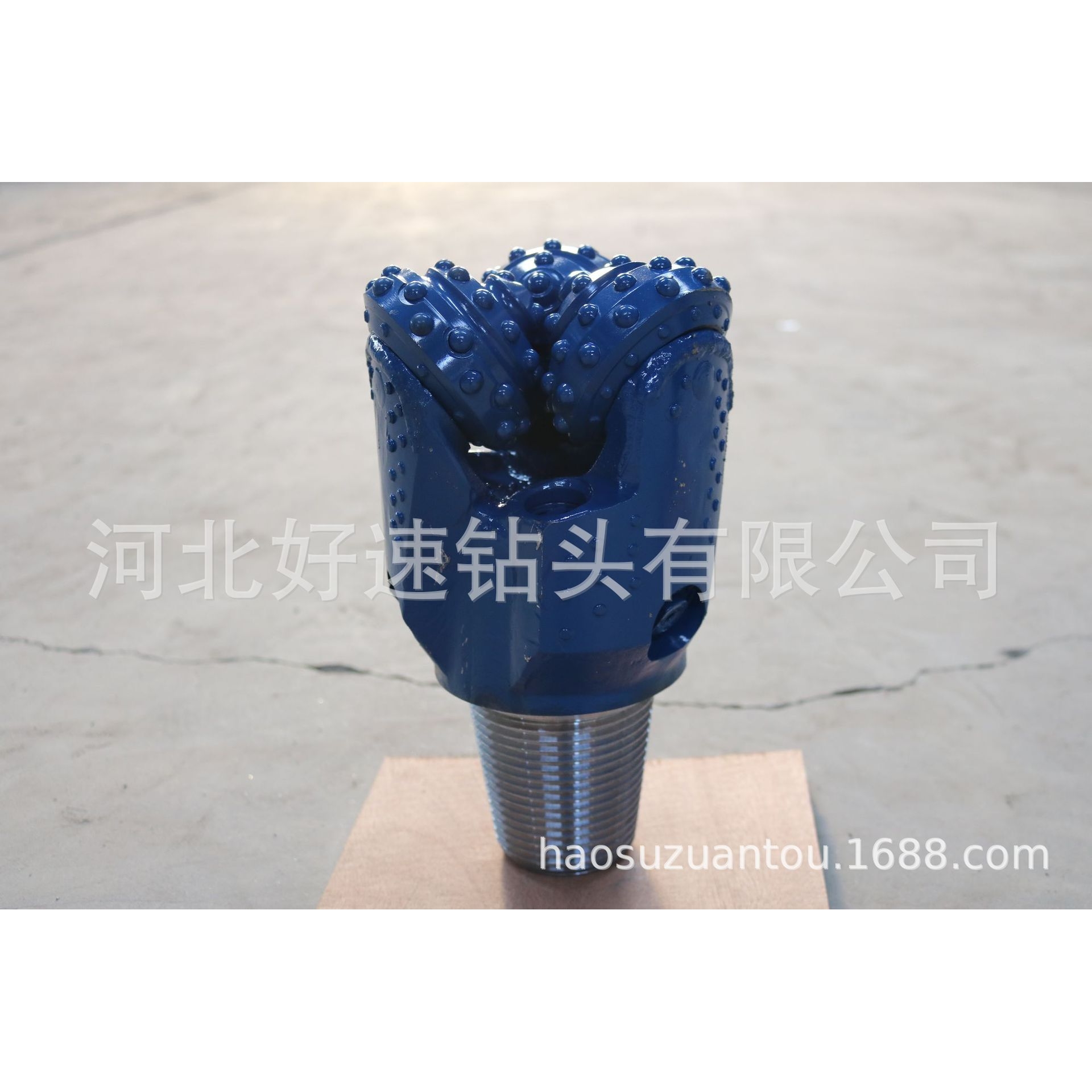 石油钻采机械配件镶齿三牙轮钻头6 1/2英寸165mm--IADC537/617