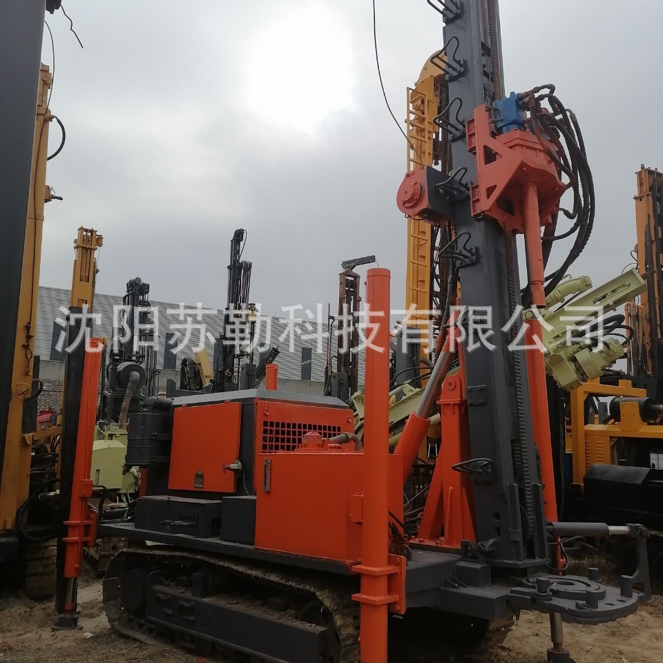 ZGSJ200潜孔钻机 水井钻机 玉柴发动机 塔架3.6米 钻机