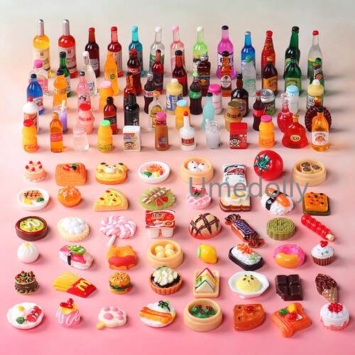 Cute New1:12 Miniature Dollhouse Supermarket Food Snacks Min