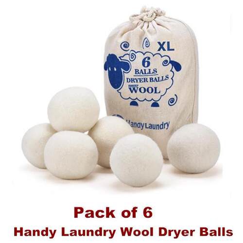 Laundry Wool Dryer Balls Fabric Softener Clothing Wrinkles