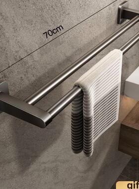 towel rack non perforated bathroom suction cup hanger bath