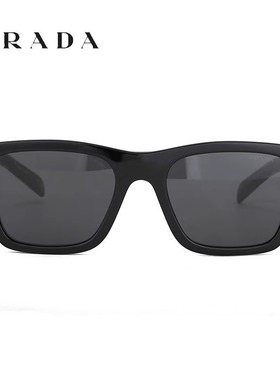 Prada/普拉达太阳镜PRS-10ZSF-1AB5S055-C5男款黑色墨镜