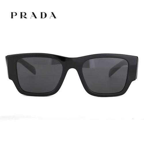 Prada/普拉达太阳镜PRS-10ZSF-1AB5S055-C5男款黑色墨镜