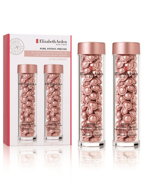 伊丽莎白雅顿时空焕活夜间多效胶囊精华套装42ml*2