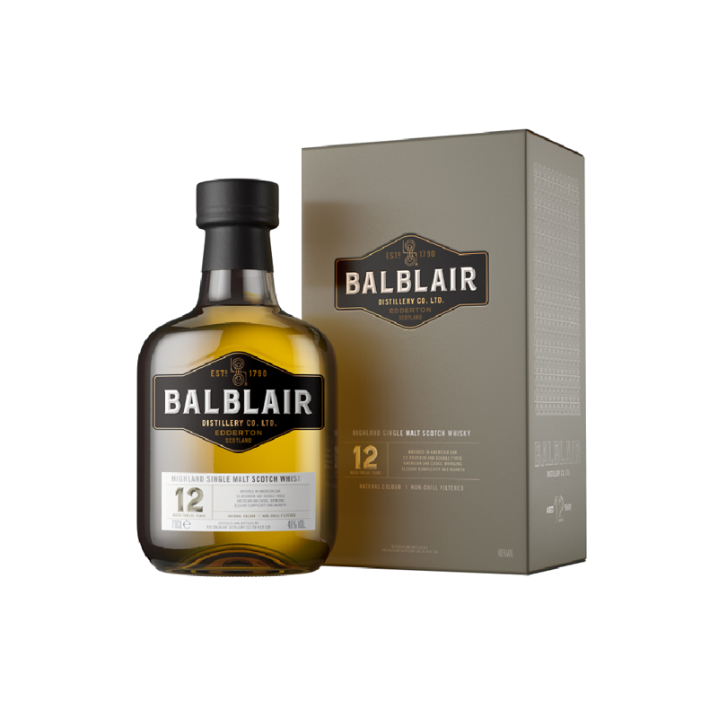 【淘金币】巴布莱尔12年苏格兰单一麦芽威士忌进口洋酒调酒微醺1L