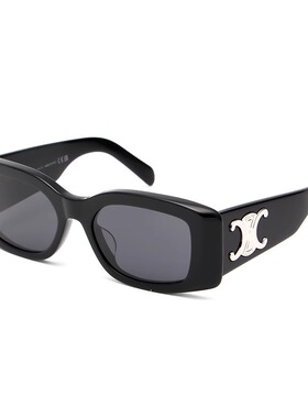 CELINE太阳镜CELINES-40282U-5301A-C4女款黑色银标海南免税氛围