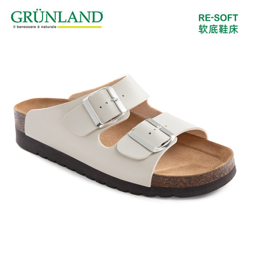 GRUNLAND夏季新款时尚软木拖鞋