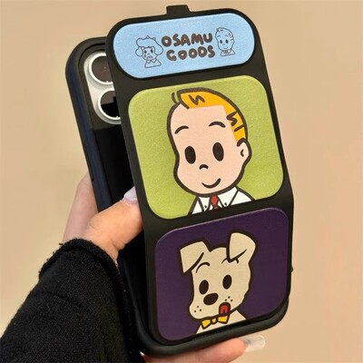 卡通原田治男孩适用多型号手机壳