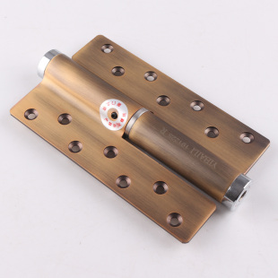 极速依佰利隐形门灰黑色液t压铰链阻尼缓冲自动闭门器背景门金色