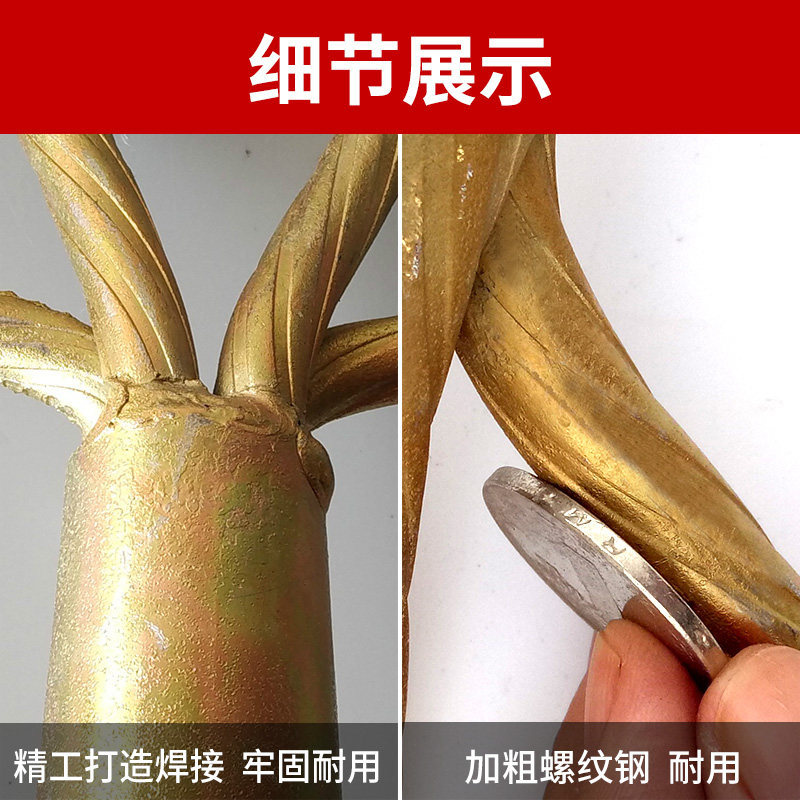 钢叉子农用工具大全铁叉子草叉子铁叉G头三叉农具大叉子三股四股