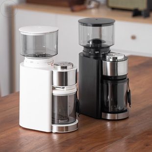 定家用小型手 粉意量冲器磨咖啡豆研磨机电动磨豆机全自动咖啡机式