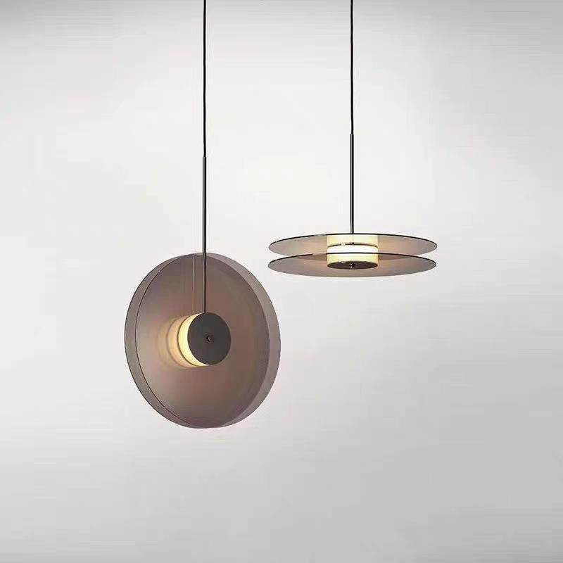 后现代北欧风格玻璃艺术床头小吊灯创意餐厅吧台灯卧室设计师吊灯