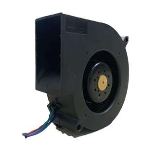 9733双滚珠鼓风机 8200转涡轮鼓风机车载净化器风扇24V