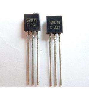 三极管 S9014 C331 0.15A/50V NPN小功率晶体管 TO-92 25元/K