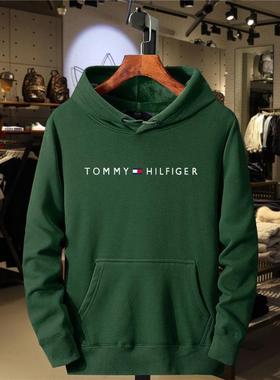 2023抓绒男士女士连帽卫衣潮牌外贸速卖通亚马逊外贸跨境印花卫衣