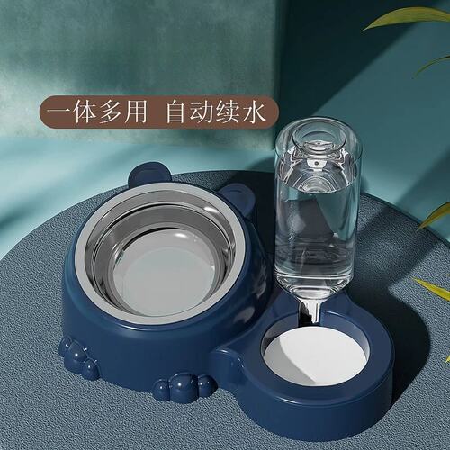 自动饮水粮猫狗粮盆喂食器