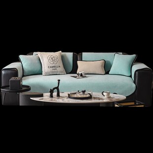 异形沙发垫四季通用新款沙发坐垫子防滑直排简约现代高级感盖布巾