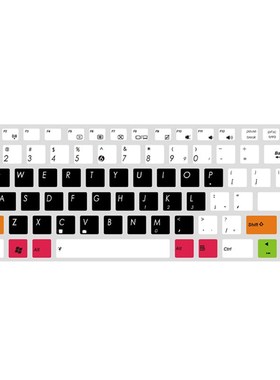 华硕笔记本电脑键盘保护膜贴 R417 R414 R457 F441 A441 PRO552L