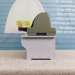 放打印机置物架桌面办公室收纳电脑桌上小型书架针式支架托架增高