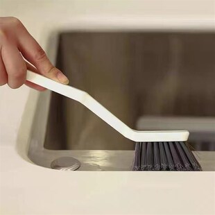 硬毛缝隙刷子卫生间地板卧室厨房浴室洗手间厕所墙角家用清洁斜毛