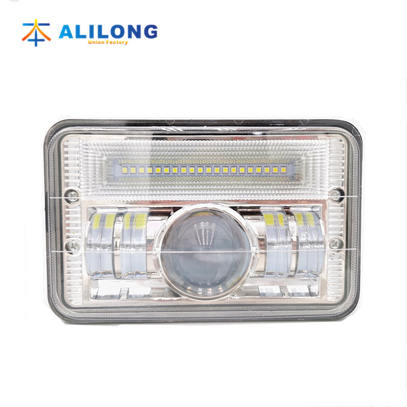 货车LED大灯汽车 4*6英寸 LED远近光摩托车大灯大视野射灯工作灯