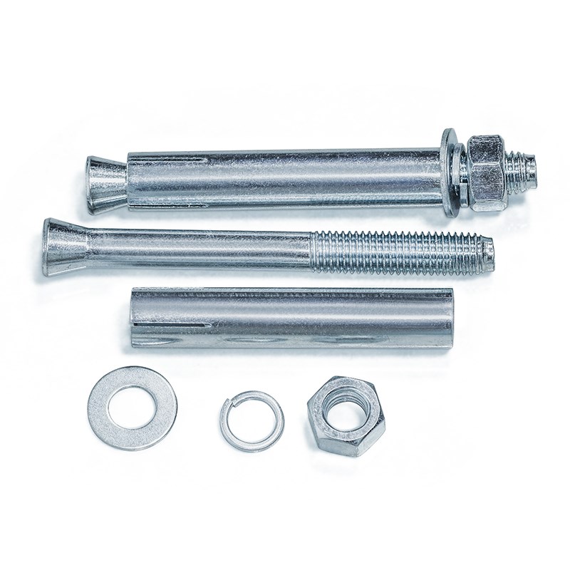 镀锌膨胀螺丝铁拉爆螺栓o空调膨胀螺栓加长外膨胀大全6M8M10M12M1