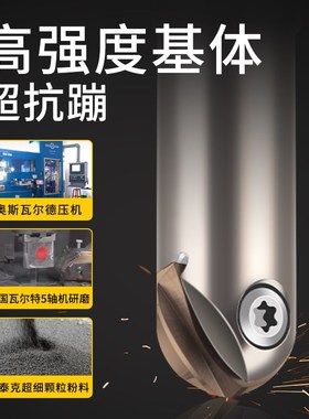 BNM半圆精加工球刀片T2139铣刀杆球头圆弧刀R4R5R6R8R10R12.5R15