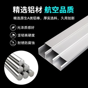 电线明线线槽100x100方形户外装饰电缆防腐阻燃电线防火导线槽