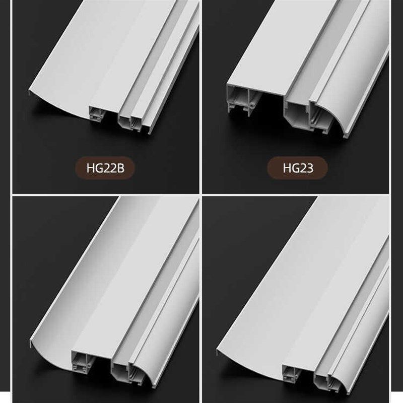 明装免吊顶双眼皮线形灯客厅天花发光顶角线灯一体线型灯槽线条灯,家装灯饰光源,线性灯,淘宝优惠券,粉丝福利购,淘宝优惠卷