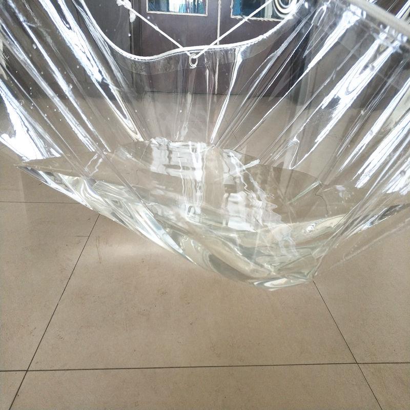 透明防雨布加厚PVC篷布户外防水塑料遮雨帘窗户S挡风防风阳台帆布