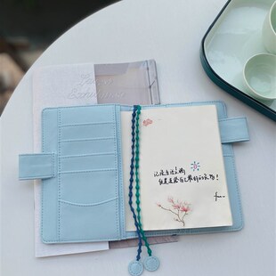 小插画手帐皆川明跑跑兔书衣五年A5日E记本加厚封皮hobo适用MD余