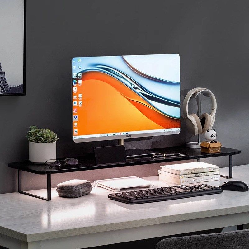 桌面收纳盒台式显示器增高架办公书桌架子键盘笔记本电脑置物整理,收纳整理,桌面收纳盒,淘宝优惠券,粉丝福利购,淘宝优惠卷