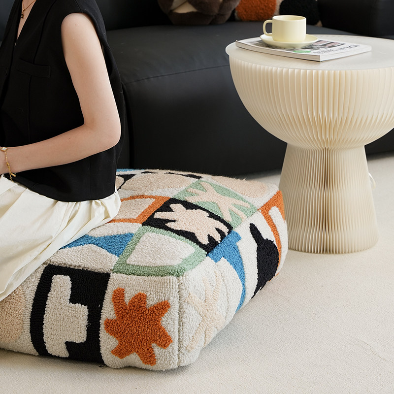客厅坐墩法式榻榻米坐垫飘窗阳台卧室地板上懒人沙发地毯茶几蒲团,居家布艺,蒲团,淘宝优惠券,粉丝福利购,淘宝优惠卷